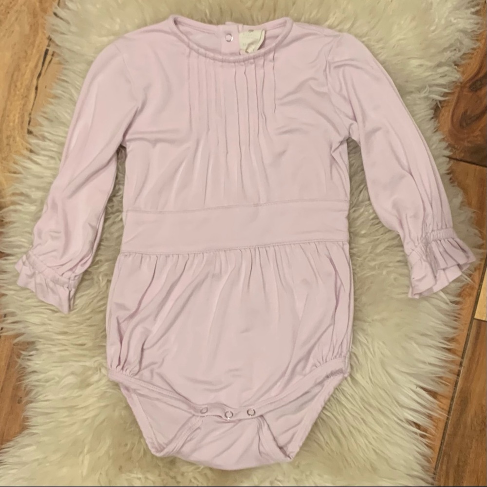 NWT Kate Quinn Long Sleeve Pleated Bubble
